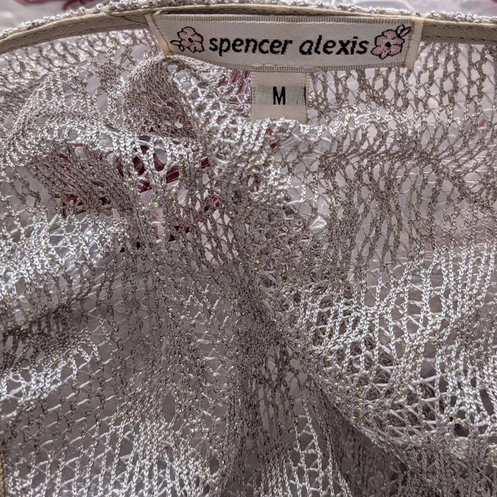 Spencer Alexis Three Piece Suit Maxi Dress M Spring Summer Mother Of The Bride - Picture 6 of 6